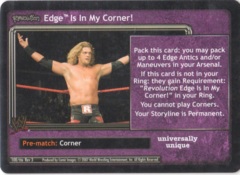 Edge Is In My Corner!